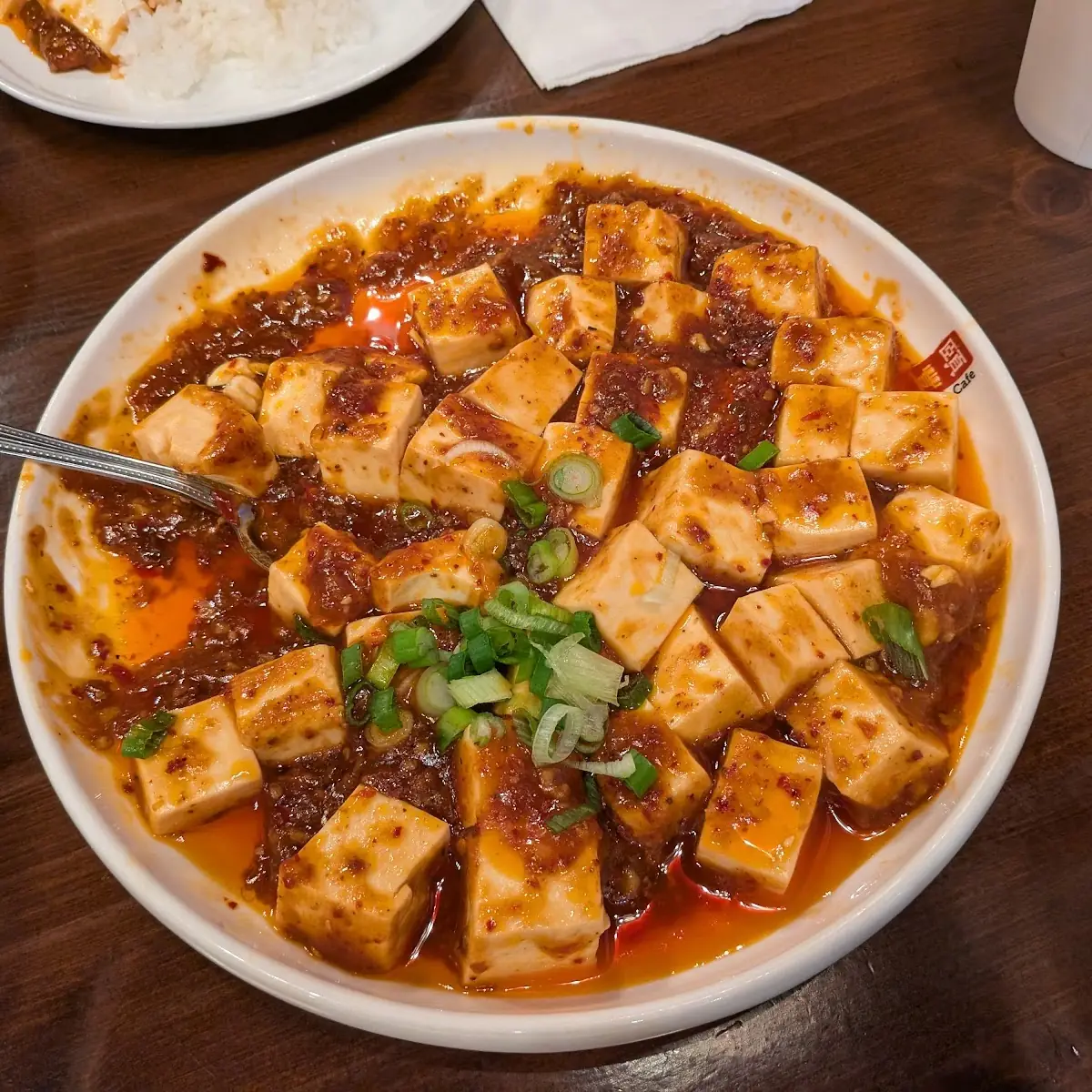 Mapo Tofu with Ground Pork 麻婆豆腐
